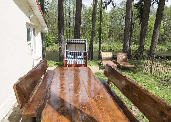 بيت للعطل In Mit Terrasse *